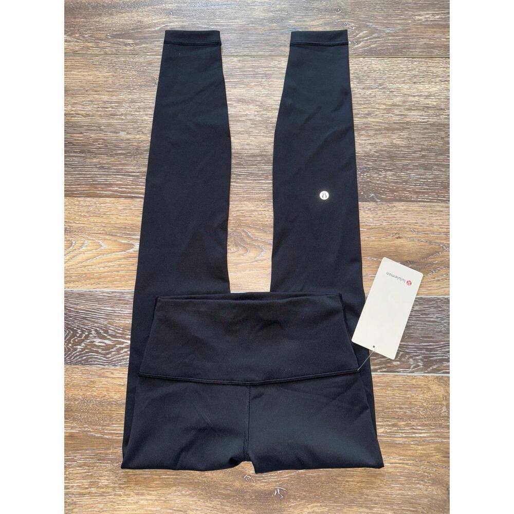 Lululemon Wunder Train High Rise 28” Black Size 4 NWT